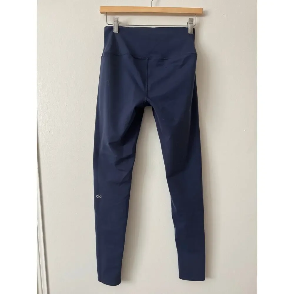 ALO Yoga Midnight Navy High-Rise Leggings